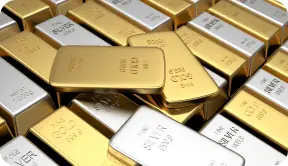 Spot Gold and Silver Prices Chart