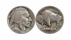 Hauptbewertungsstufen: Merkmale von Nickels Gut (G-4):