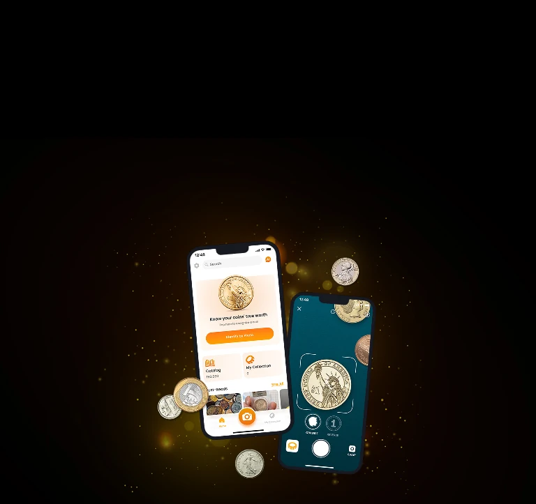 Pré-visualização do aplicativo Coin ID Scanner
