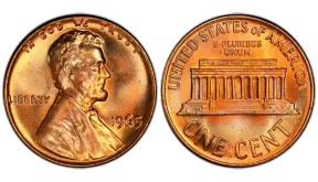1965 Lincoln Penny Value and Error List