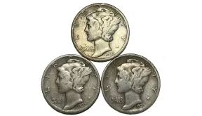1937 Mercury Dime Value: 3-Legged Variety & Key Errors