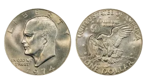1974 Dollar Coin Value 