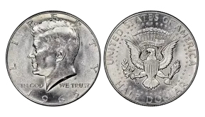 How Much Is a 1965 Kennedy Half Dollar Worth?