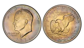 1971 Eisenhower Silver Dollars Value Guide