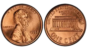 1993 Penny Value and Rare Errors