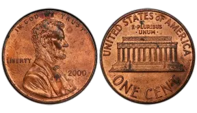 2000 Lincoln Penny Value and Rare Error Identification