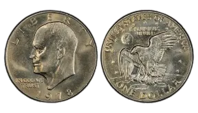 Were the 1978 Dollar Coins Silver? Full Editions Overview