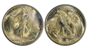 1917 Walking Liberty Half Dollar Value, Varieties and Price Guide