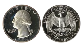 How Much Is a 1990 Washington Quarter Worth?