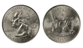 2002 Tennessee Quarter Value and Error Guide