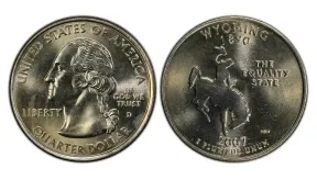 2007 Wyoming Quarter Value and Errors