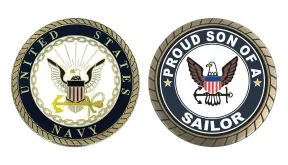 U.S. Navy Coins: 250th Anniversary Releases & Navy Challenge Coins
