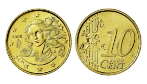 10 centesimi di euro rari: tipi, valore e storia monetaria