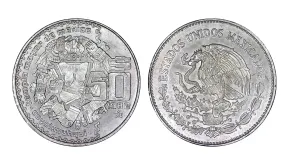 Moneda de 50 pesos de 1982: valor actual, precio y características