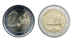 Moneda de 2 euros: precio, valor actual y monedas más valiosas