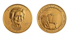 Barbara Bush First Spouse Gold Coin: 2020 Design, History & Collector Guide