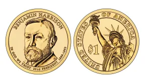 Benjamin Harrison Dollar Coin: Value, Varieties & Collector Guide
