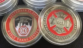 Fire Department Challenge Coins