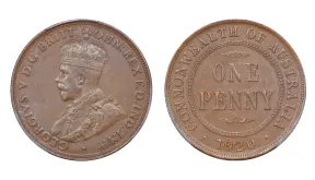 1920 Australian Penny: History, Rarity, and Worth