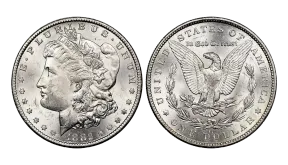 1882 Morgan Silver Dollar Value and History