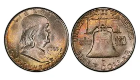 1955 Franklin Half Dollar: Design, Mintage, and Value Guide