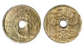 Moneda de 50 céntimos de 1949: historia, errores y valor para coleccionistas