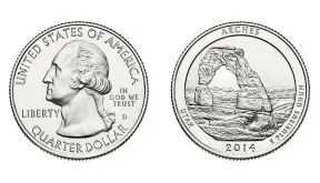 2014 Arches Quarter: Value, Errors, and Collector’s Guide