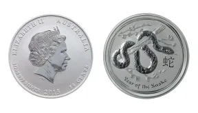 Year of the Snake Silver Coins and Hong Kong Commemorative Designs