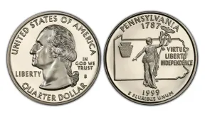 1999 Pennsylvania State Quarter: Value, Errors, and Key Facts