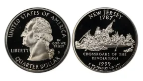 1999 New Jersey State Quarter: Value, Errors, and Key Facts