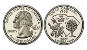 2000 South Carolina State Quarter: Value, Errors, and Key Details