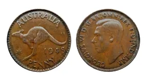 1945 Australian Penny: History, Design and Collector Insights