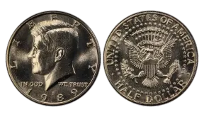 1989 Half Dollar Value: Complete Guide to the 1989 Kennedy Half Dollar