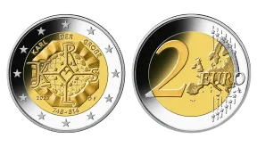 2 Euro Münze Karl der Große: Wert, Varianten & Seltene Fehler