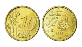Moneda de 10 céntimos en España