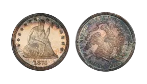 1876 Quarter Value: Mint Marks & Prices by Grade
