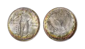 1920 Quarter: Standing Liberty Design, Types & Value Guide