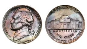 1987 Jefferson Nickel