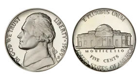 1989 Jefferson Nickel