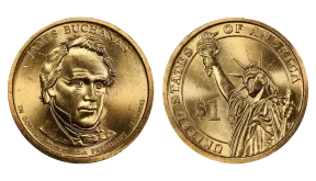 James Buchanan Dollar Coin