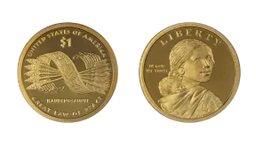 "Great Law of Peace" Dollar Coin​
