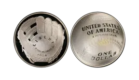 2014 Baseball Hall of Fame Coin
