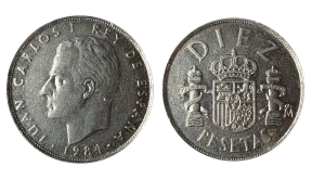 Monedas de 10 pesetas valiosas: cuáles merecen atención