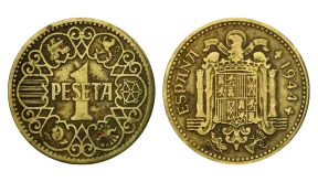 1 Peseta de 1944
