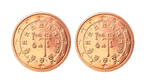 Moedas de 2 cêntimos valiosas: raridades e preços atuais