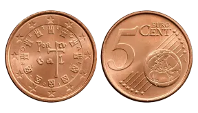 Moedas de 5 cêntimos valiosas: quais podem valer mais
