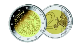 2-Euro-Münze „25 Jahre Deutsche Einheit“: Was sie wert ist und warum sie so beliebt ist