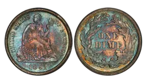 1891 Seated Liberty Dime: How Much Is It Worth Today?