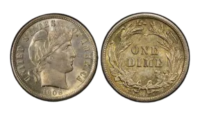 1908 Barber Dime: What It’s Worth and What Matters