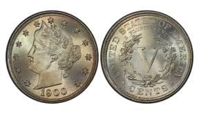 1900 Liberty Head Nickel